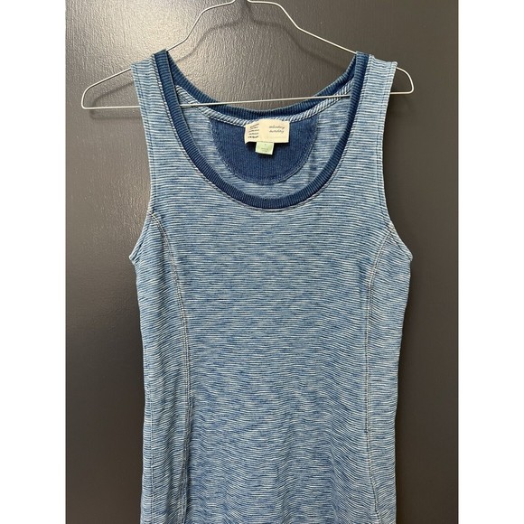 Anthropologie Saturday Sunday Giona Striped Side Slit Sleeveless Midi Dress, M - Picture 3 of 5